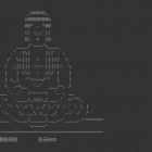 Linux/Unix 桌面趣事:文字模式下的 ASCII 艺术与注释绘画